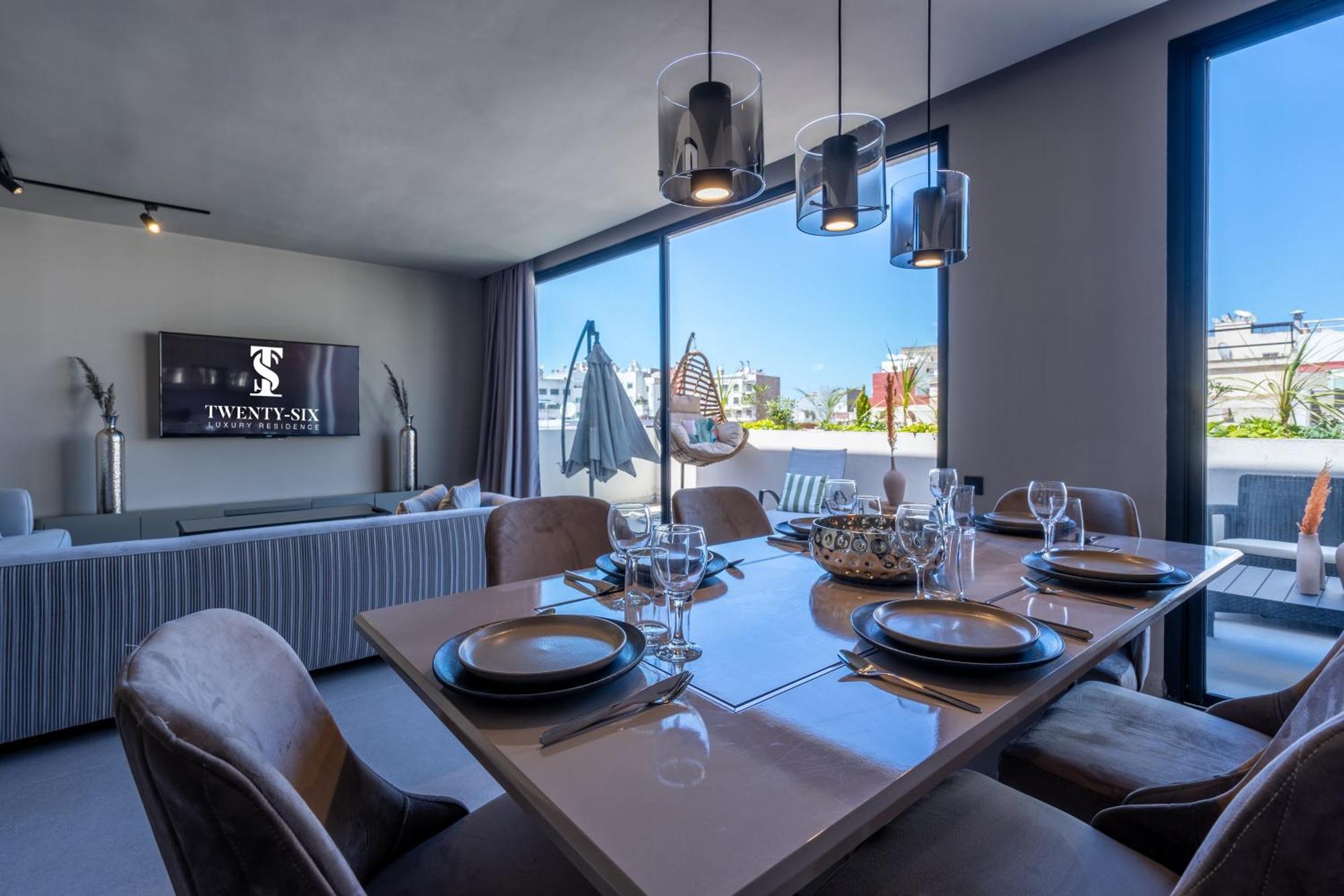 Twenty Six Anfa Luxury By Shortstaymaroc -hyper Centre -parking * Casablanca